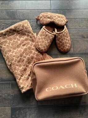 Coach Matching Travel Set - NEW